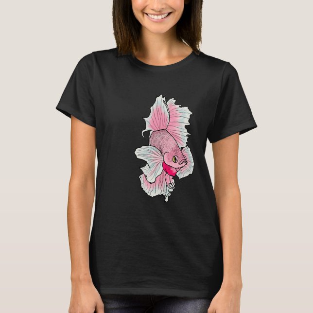 Camiseta N’ Blue Betta Fish (Frente)