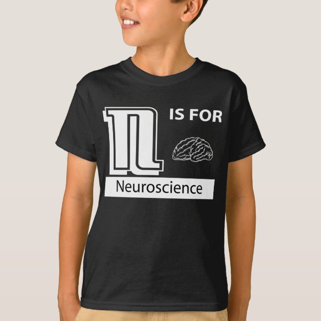 Camiseta N é para a neurociência (Frente)