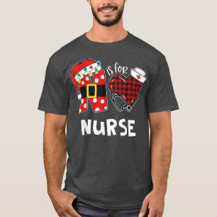 Camiseta N é para enfermeira chapéu de santal luzes de Nata