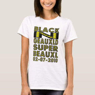 CAMISETA N PRETO GEAUXLD NOVA ORLEÃES