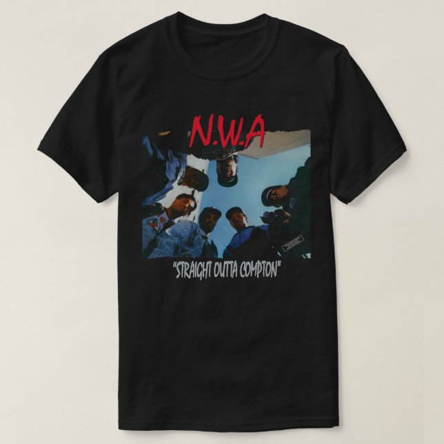 Camiseta N.W.A GANGSTA T-Shirt essencial (Frente do Design)