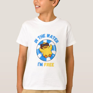 CAMISETA NA ÁGUA EU ESTOU LIVRE!