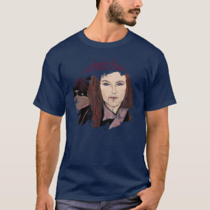 Camiseta Na alma de um T do vampiro