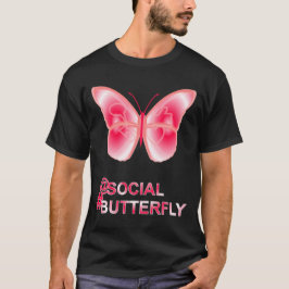 Camiseta Na Borboleta do Hashtag Social