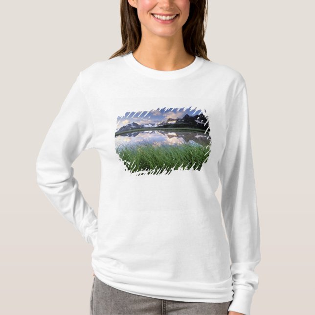 Camiseta NA, Canadá, Alberta, Vale de Tonquin. Jasper (Frente)