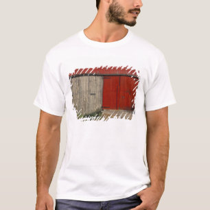 Camiseta NA, Canadá, Nova Brunswick, Shepody. Celeiro verme