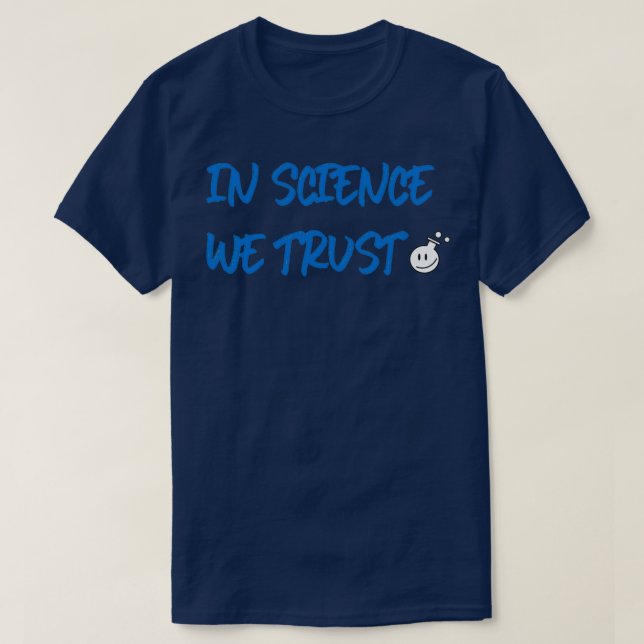 CAMISETA NA CIÊNCIA, NÓS TRUÍMOS (Frente do Design)