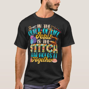 Camiseta Na Colcha Da Vida O Ponto Que A Mantém