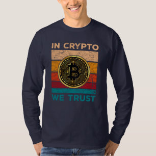 Camiseta Na Crypto Nós Confiamos
