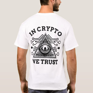 Camiseta Na Crypto Nós Confiamos