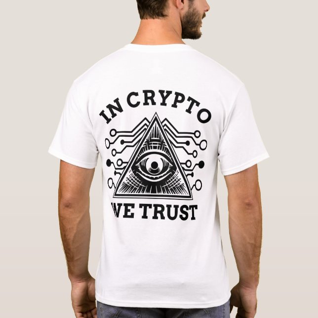 Camiseta Na Crypto Nós Confiamos (Verso)