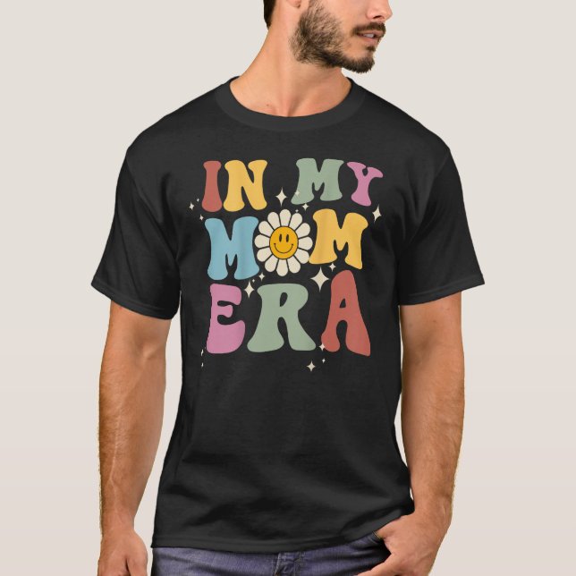 Camiseta Na Era Da Mãe, No Groovy Retrô Legal Minhas Mães D (Frente)