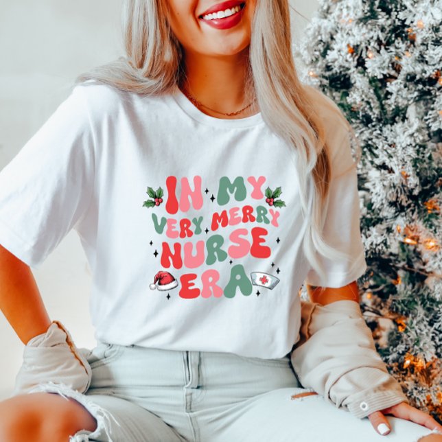 Camiseta Na Era Da Minha Feliz Enfermeira (Criador carregado)