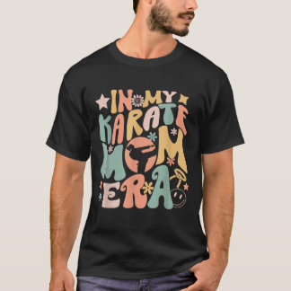 Camiseta na Era da Minha Mãe de Karatê Groovy Engraçado Esp
