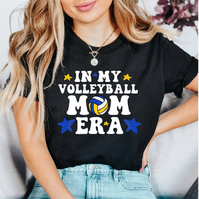Camiseta Na Era Da Minha Mãe De Voleibol, Mãe Esportiva, Di (Criador carregado)
