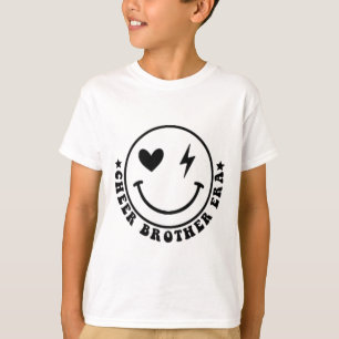 Camiseta Na Era do Meu Irmão de Torcida Cheerleading Irmão