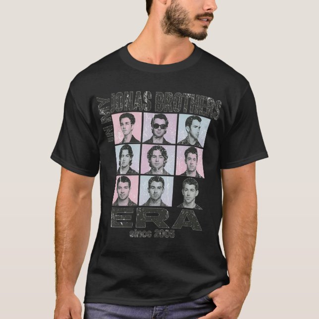 Camiseta Na Era Dos Meus Irmãos Jonas (Frente)