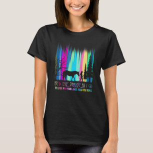 Camiseta Na Escuridão Eu Vou Ao Perder Da Minha Mente E Enc