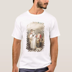 Camiseta Na estrada, 1799 (w/c sobre traços de lápis no p