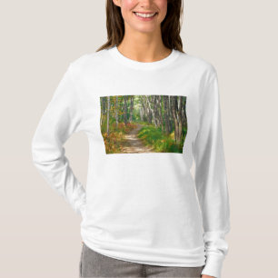 Camiseta NA, EUA, Maine. Trilha Jessup no Parque Nacional