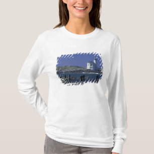 Camiseta NA, EUA, Oregon, Bandon, Farol Coquille