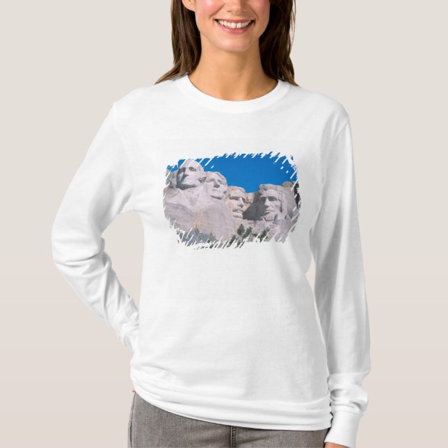 Camiseta NA, EUA, SD, Monte Rushmore. (Frente)