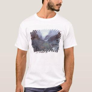 Camiseta NA, EUA, Utah, Zion NP, Tempestade de neve na prim