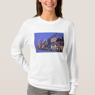 Camiseta NA, EUA, Washington, Leavenworth. Rua Principal