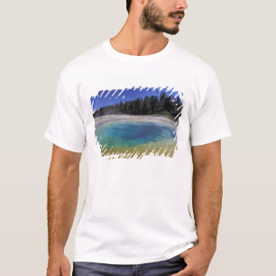 Camiseta NA, EUA, Wyoming, Parque Nacional de Yellowstone.