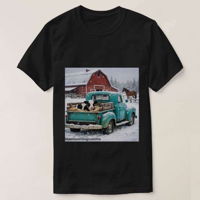 Camiseta Na fazenda (Frente do Design)