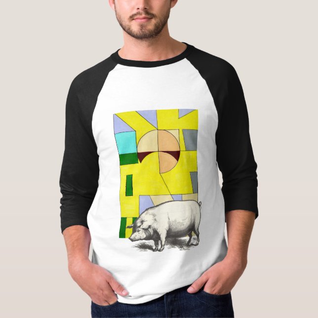 Camiseta Na Fazenda ou no Celeiro (Frente)