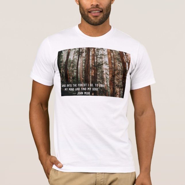 Camiseta Na floresta (Frente)