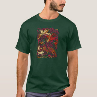Camiseta Na floresta da noite