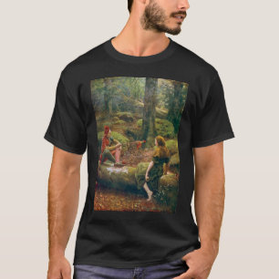 Camiseta Na Floresta de Arden, c. 1892 por John Collier