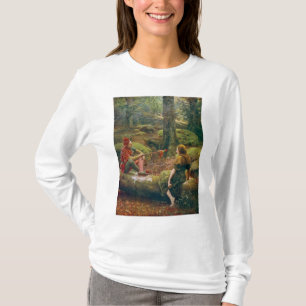 Camiseta Na Floresta de Arden, c. 1892 por John Collier