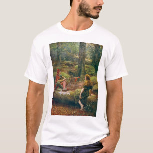 Camiseta Na Floresta de Arden, c. 1892 por John Collier