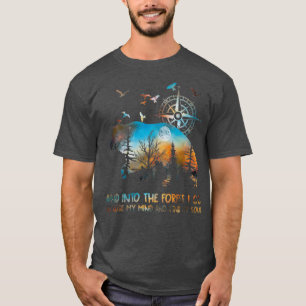 Camiseta Na Floresta Eu Vou Perder Minha Mente