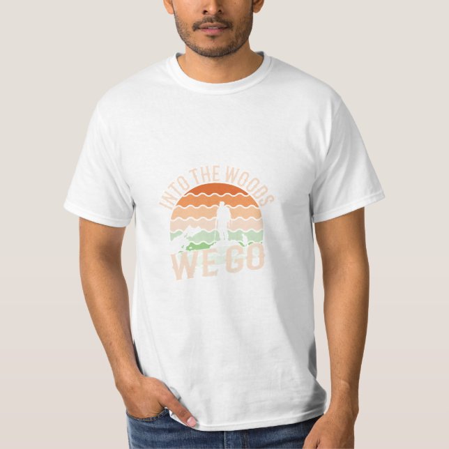Camiseta Na floresta nós vamos (Frente)