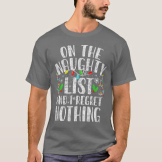 Camiseta Na Lista Dos Malditos E Eu Não Lamento Nada De Xma