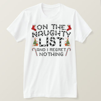 Camiseta Na Lista Dos Malditos E Não Lamento Nada