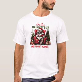 Camiseta Na lista dos travessos e não me arrependo de nada