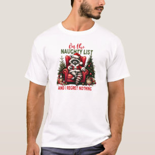 Camiseta Na lista dos travessos e não me arrependo de nada 