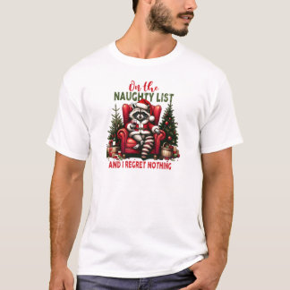 Camiseta Na lista dos travessos e não me arrependo de nada