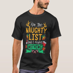 Camiseta Na lista travessa e não me arrependo de nada Snowm