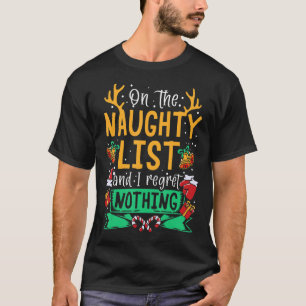 Camiseta Na lista travessa e não me arrependo de nada Snowm