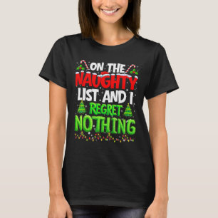 Camiseta Na Lista Travessa E Não Se Arrependa De Nada Pjs N