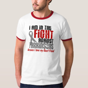 Camiseta Na luta contra a doença de Parkinson o MELHOR FRI