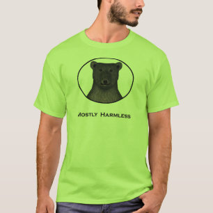 Camiseta Na maior parte t-shirt (leve) inofensivo