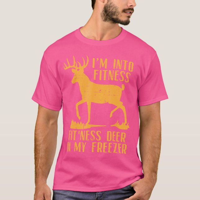 Camiseta Na Malhação Ness Deer Freezer Caça Engraçada (Frente)
