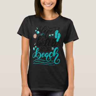 Camiseta Na Matança Familiar De Férias De Verão De Praia